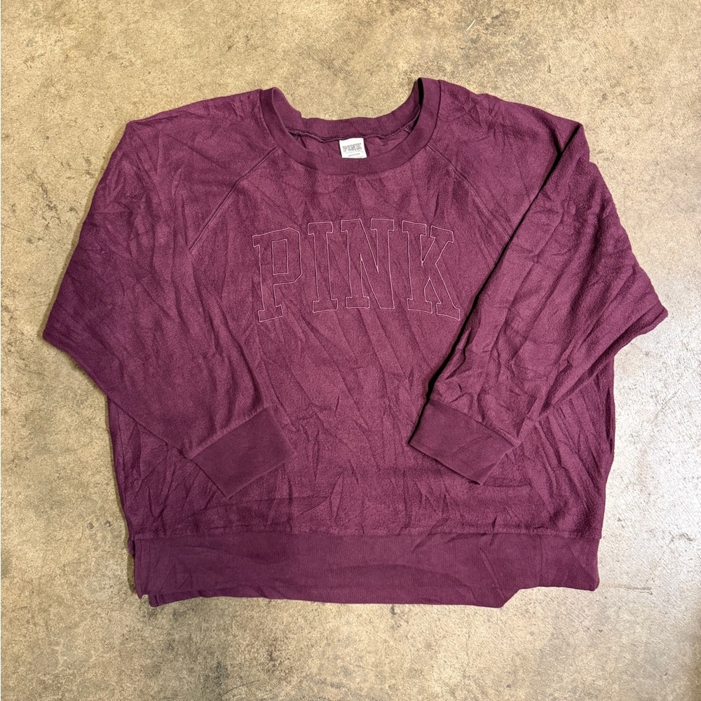 PINK Victoria's Secret Maroon Top